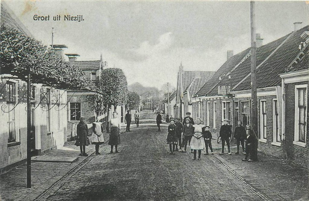 701-185-031 Niezijl, Verzenden, Voor 1920, Groningen