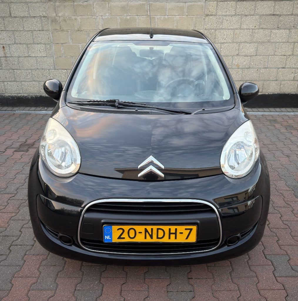 Citroen C1 1.0-12V ,5 Drs ,Bj 2010 ,Autom ,Airco, Km 194981, Auto's, Zwart, 4 stoelen, C1, Origineel Nederlands