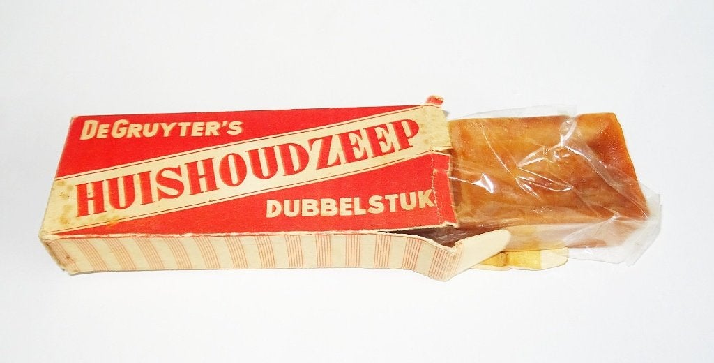 De Gruyter huishoudzeep dubbelstuk, Ophalen of Verzenden, Overige typen