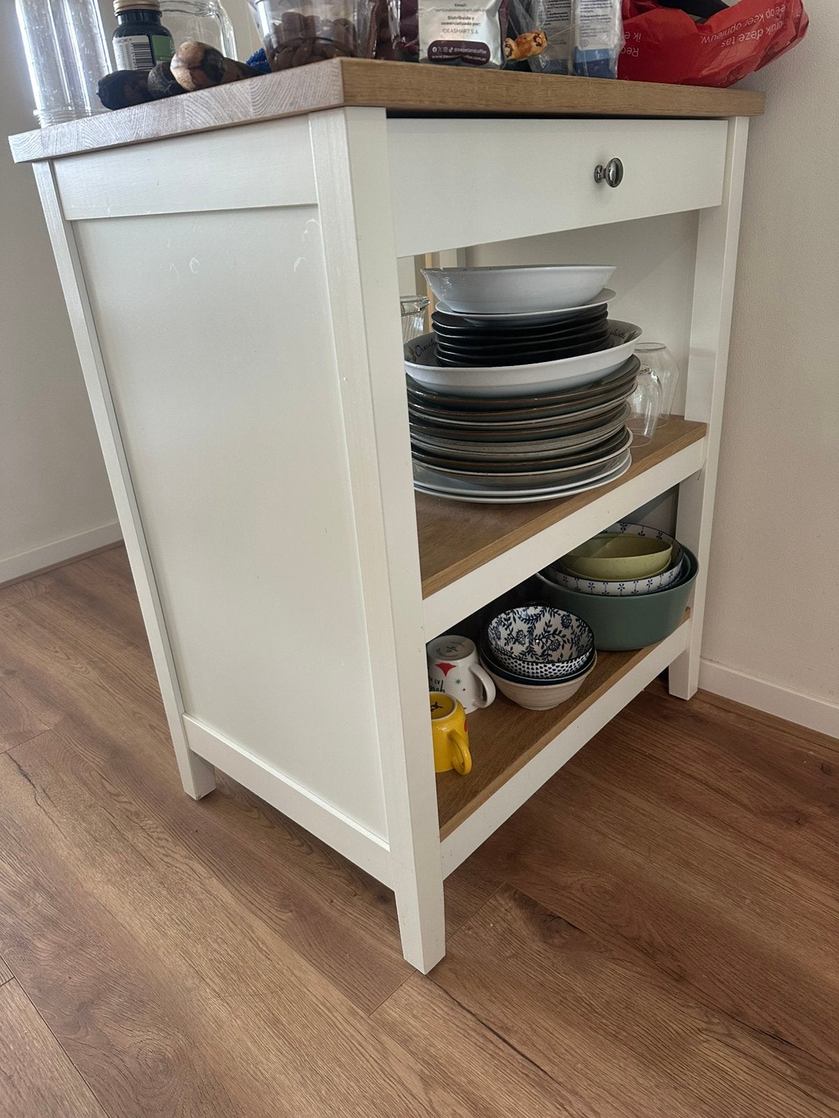Ikea Tornviken keukeneiland 72x52x90cm, Huis en Inrichting, Keuken | Keukenelementen, Ophalen, 50 tot 100 cm, Zo goed als nieuw