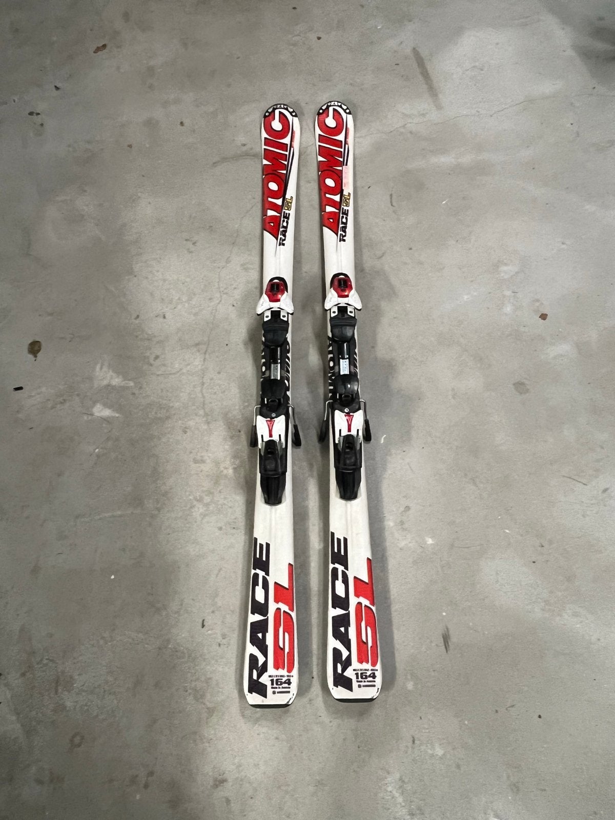 Atomic Race SL Ski's 164 cm -  met nieuw belag, 160 tot 180 cm, Gebruikt, Ophalen of Verzenden, Carve
