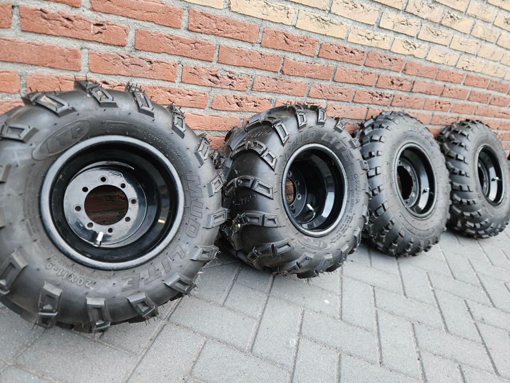 ITP Quad Wielen op Goldspeed Velgen, Ophalen, Zomerbanden, Banden en Velgen