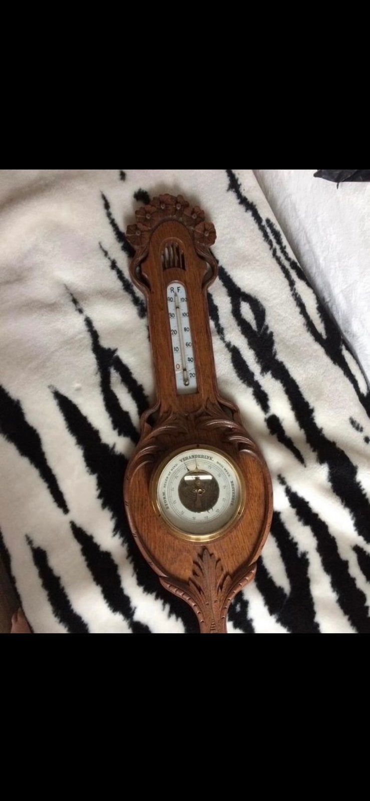Antieke barometer, Ophalen, Barometer