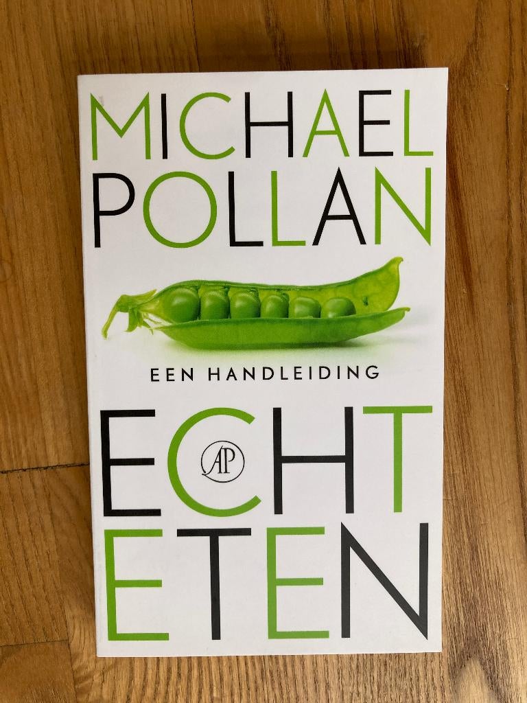 Boek Echt eten - Michael Pollan nieuw, Ophalen of Verzenden, Nieuw, Gezondheid en Conditie