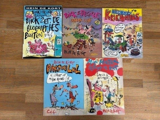 Hein de Kort; Dirk & Desiree, Krikkemans, Pardon Lul, SC, Boeken, Eén stripboek, Ophalen of Verzenden, Zo goed als nieuw