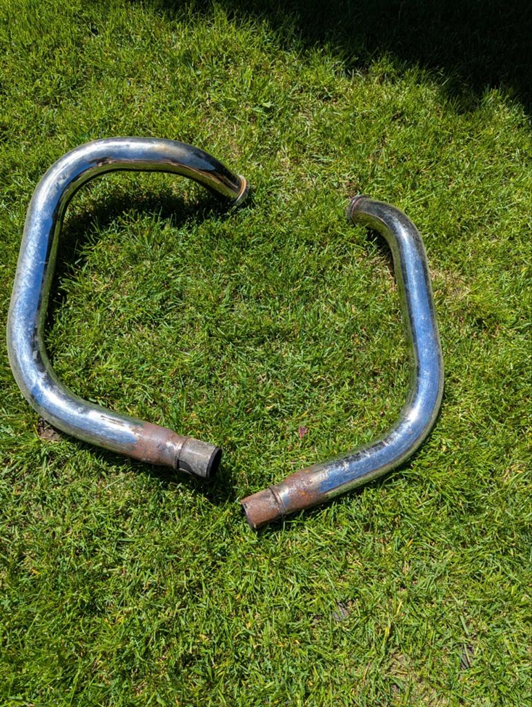 Suzuki vs1400 intruder uitlaatbochten, Ophalen of Verzenden, Gebruikt