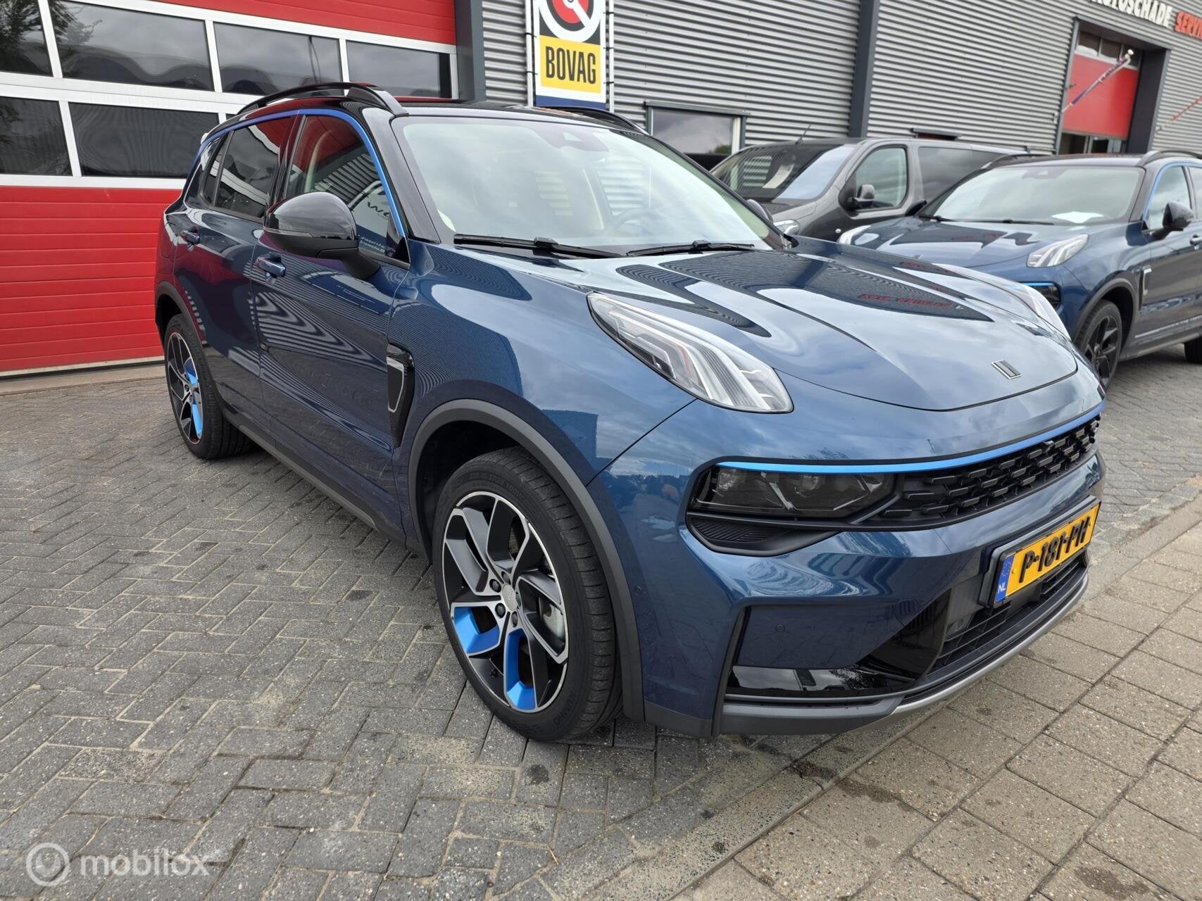 Lynk & Co 01 - 1.5 261PK Plug-in Hybrid, Pano, 360 Camera ,, 1800 kg, Euro 6, Blauw, 120 €/maand