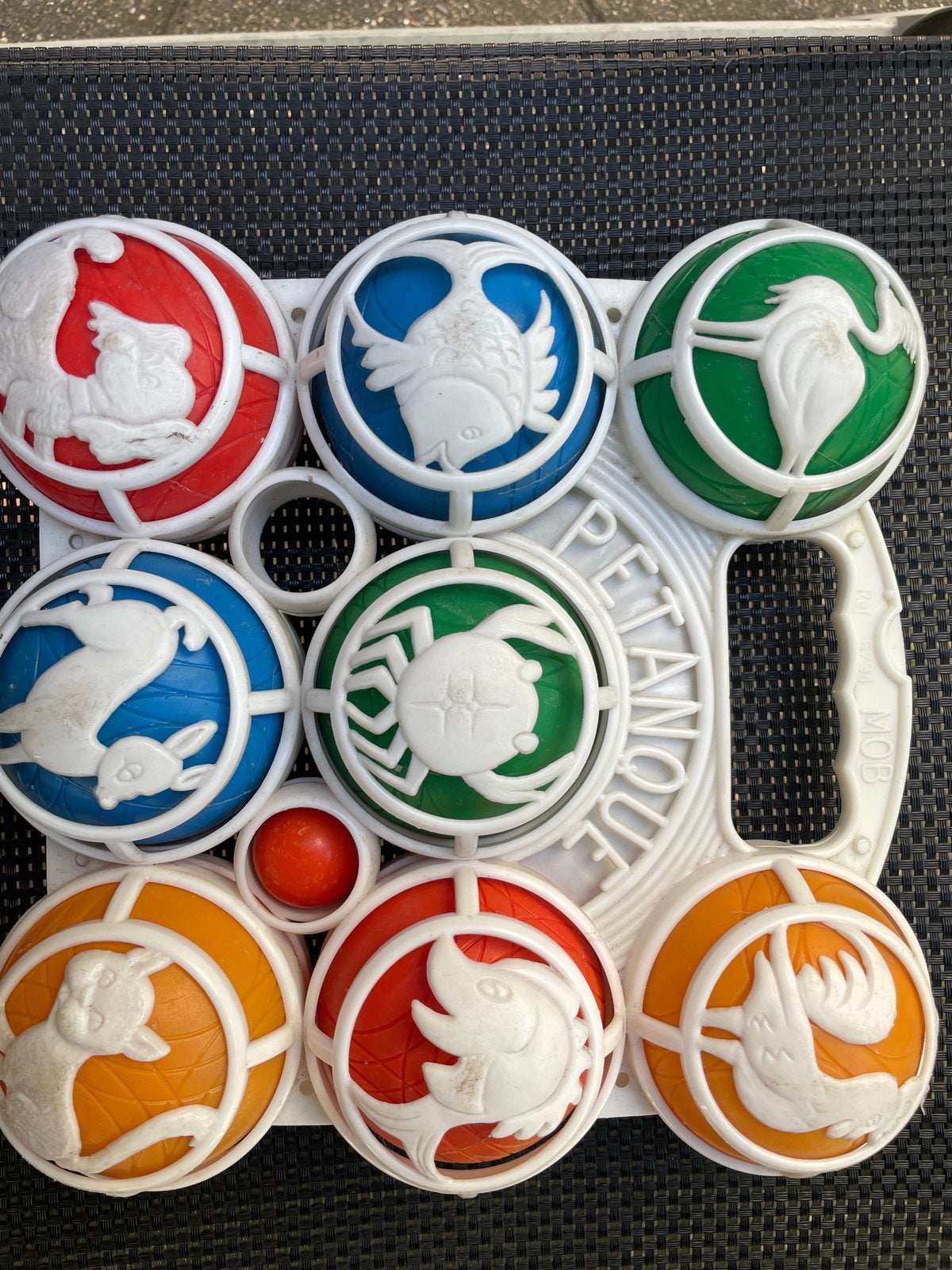 Petanque set voor kinderen - Kleurrijk en leuk!, Ophalen of Verzenden, Zo goed als nieuw
