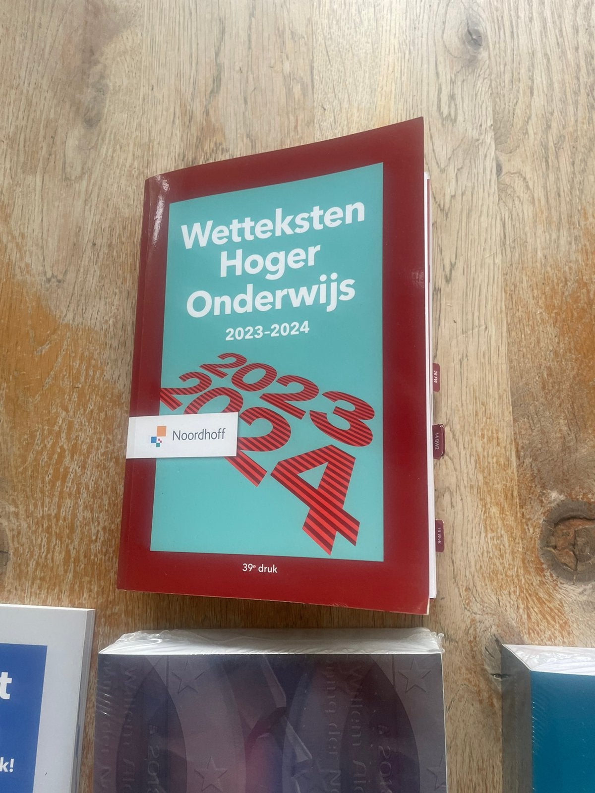 Finance & control Wetteksten Hoger Onderwijs 2023-2024, Redactieraad, Ophalen of Verzenden, Zo goed als nieuw, Economie en Marketing
