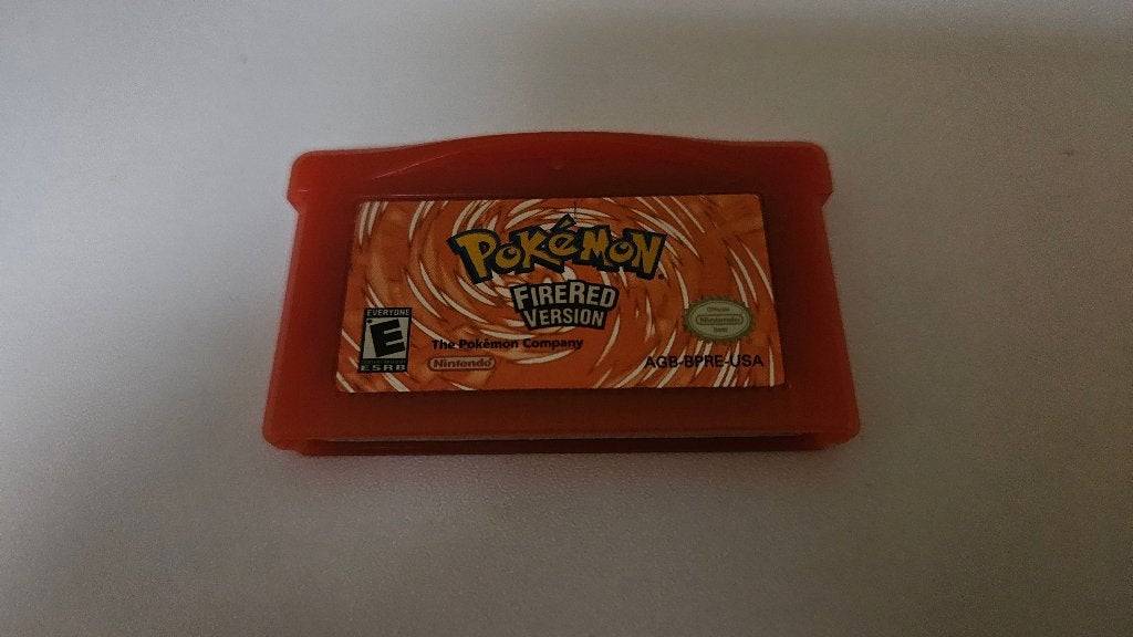 Pokemon Fire Red - 100% authentic, Gebruikt, Verzenden, 1 speler, Role Playing Game (Rpg)