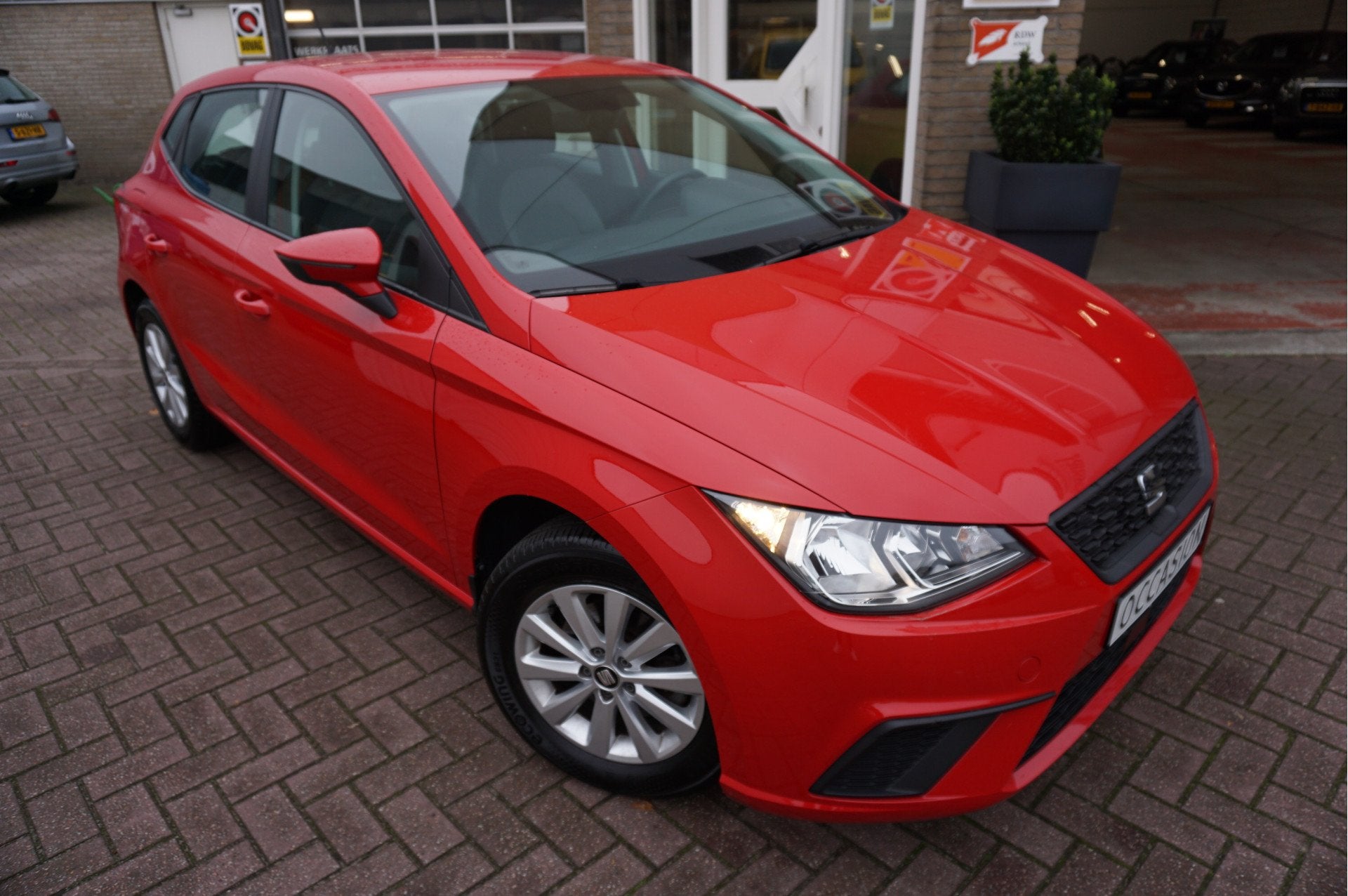 SEAT Ibiza 1.0 TSI 81KW Style Automaat (bj 2021), Auto's, Seat, Gebruikt, Zwart, 580 kg, Ibiza