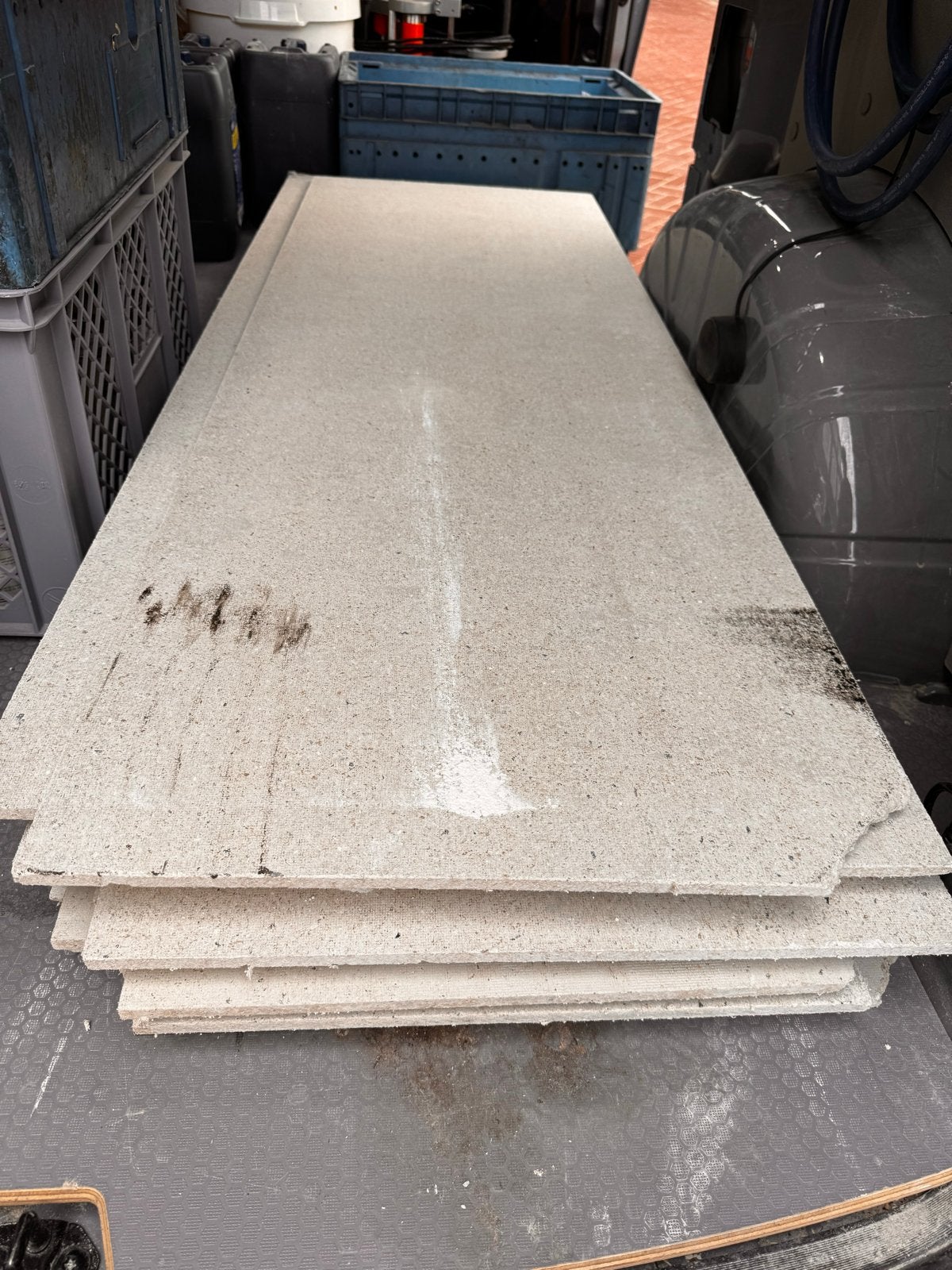 Fermacell 2e11 platen - Lichte beschadigingen, Gebruikt, Minder dan 25 mm, Overige typen, Ophalen of Verzenden