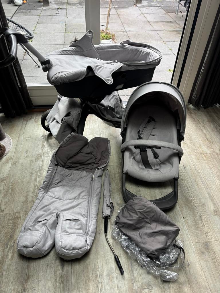 Mooie stokke kinderwagen., Kinderen en Baby's, Kinderwagens en Combinaties, Ophalen, Zo goed als nieuw, Overige merken