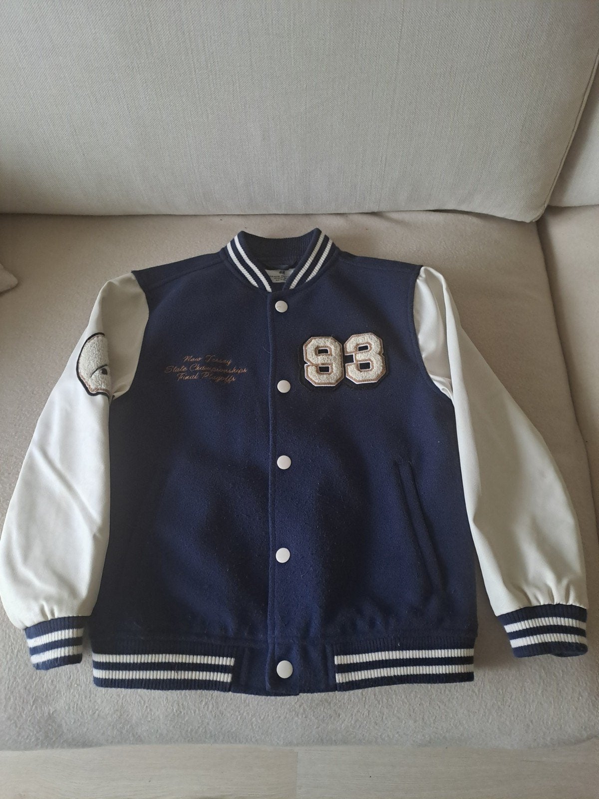 Jongensjack/vest maat 122/128, Ophalen of Verzenden, Zo goed als nieuw, Jongen, Jas