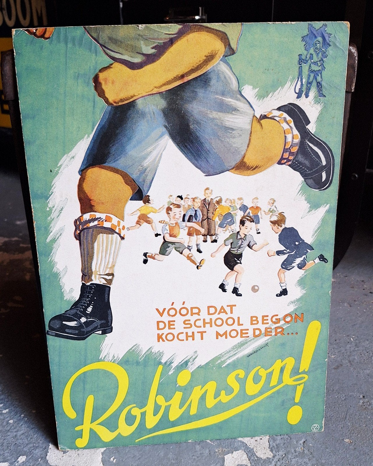 Robinson Nijmegen., Ophalen of Verzenden, Reclamebord