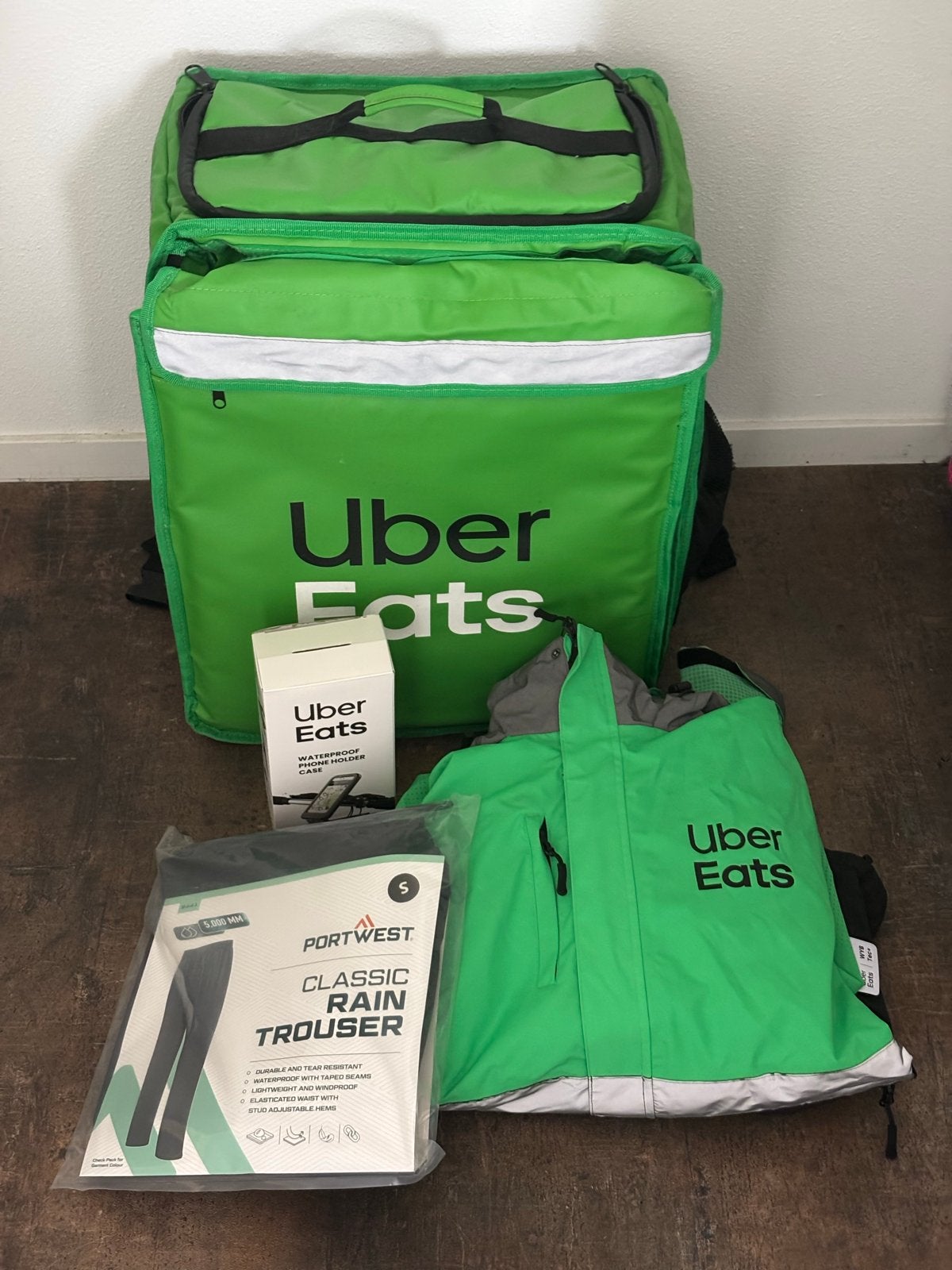 Volledige set uber eats artikelen, Ophalen of Verzenden, Nieuw