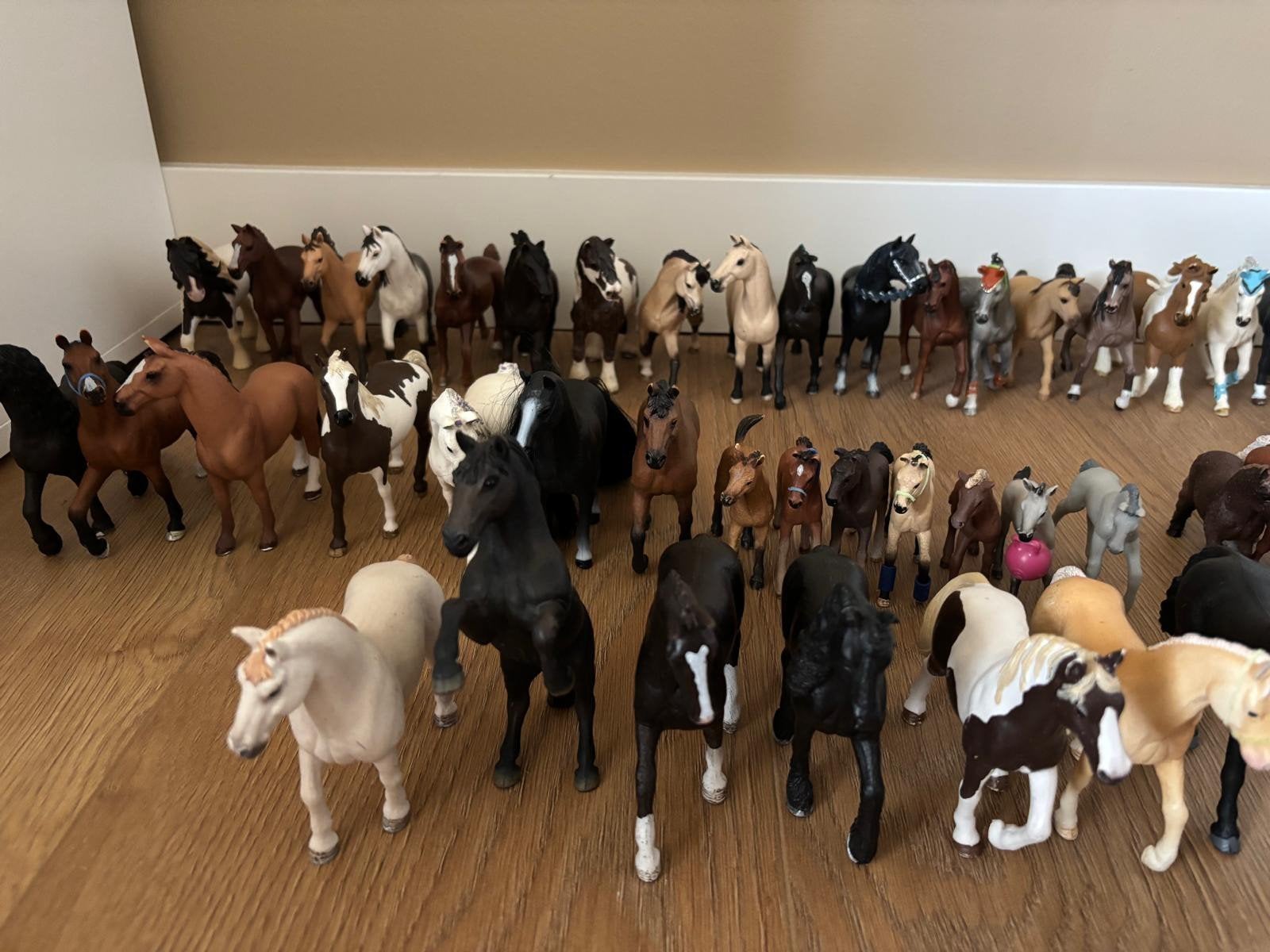 schleich paardjes, Ophalen of Verzenden, Gebruikt