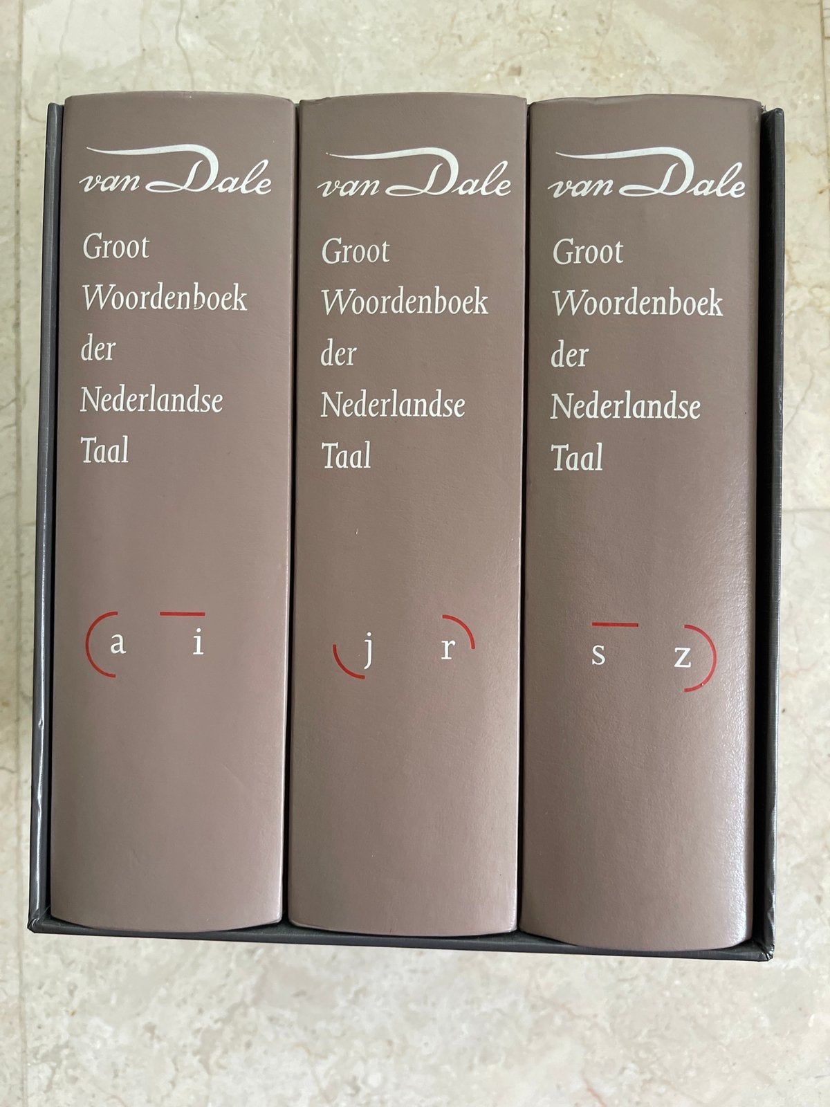 Van Dale groot woordenboeken set, Ophalen of Verzenden, Zo goed als nieuw
