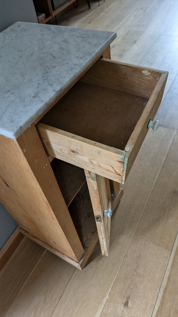 kastje authentiek  oud grenen, Ophalen