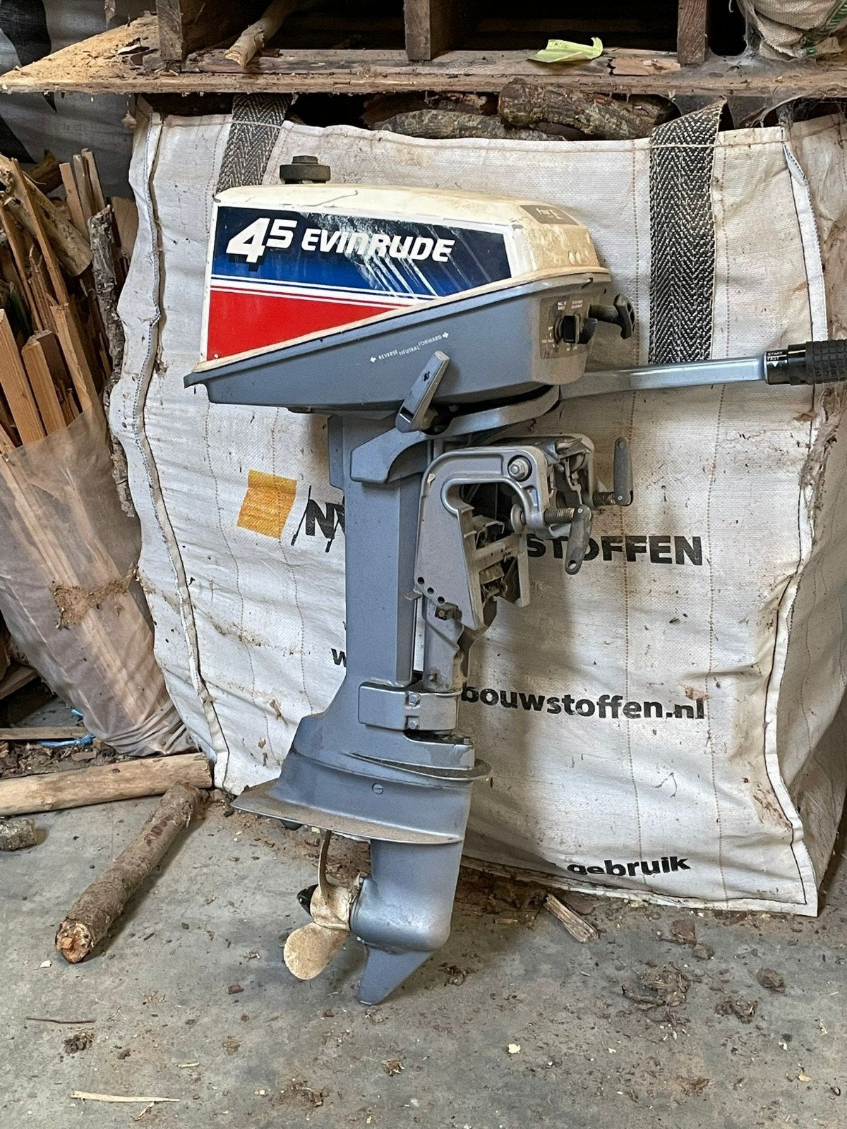 Buitenboordmotor evinrude 4,5 pk, Watersport en Boten, Gebruikt, Minder dan 5 pk, Ophalen of Verzenden, Buitenboordmotor
