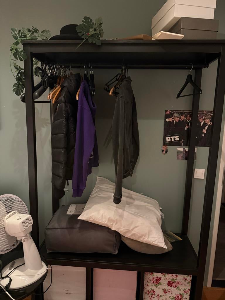 Ikea Hemnes Kledingkast - Stijlvol en Praktisch, Ophalen, Gebruikt, 100 tot 150 cm, Met lade(s)