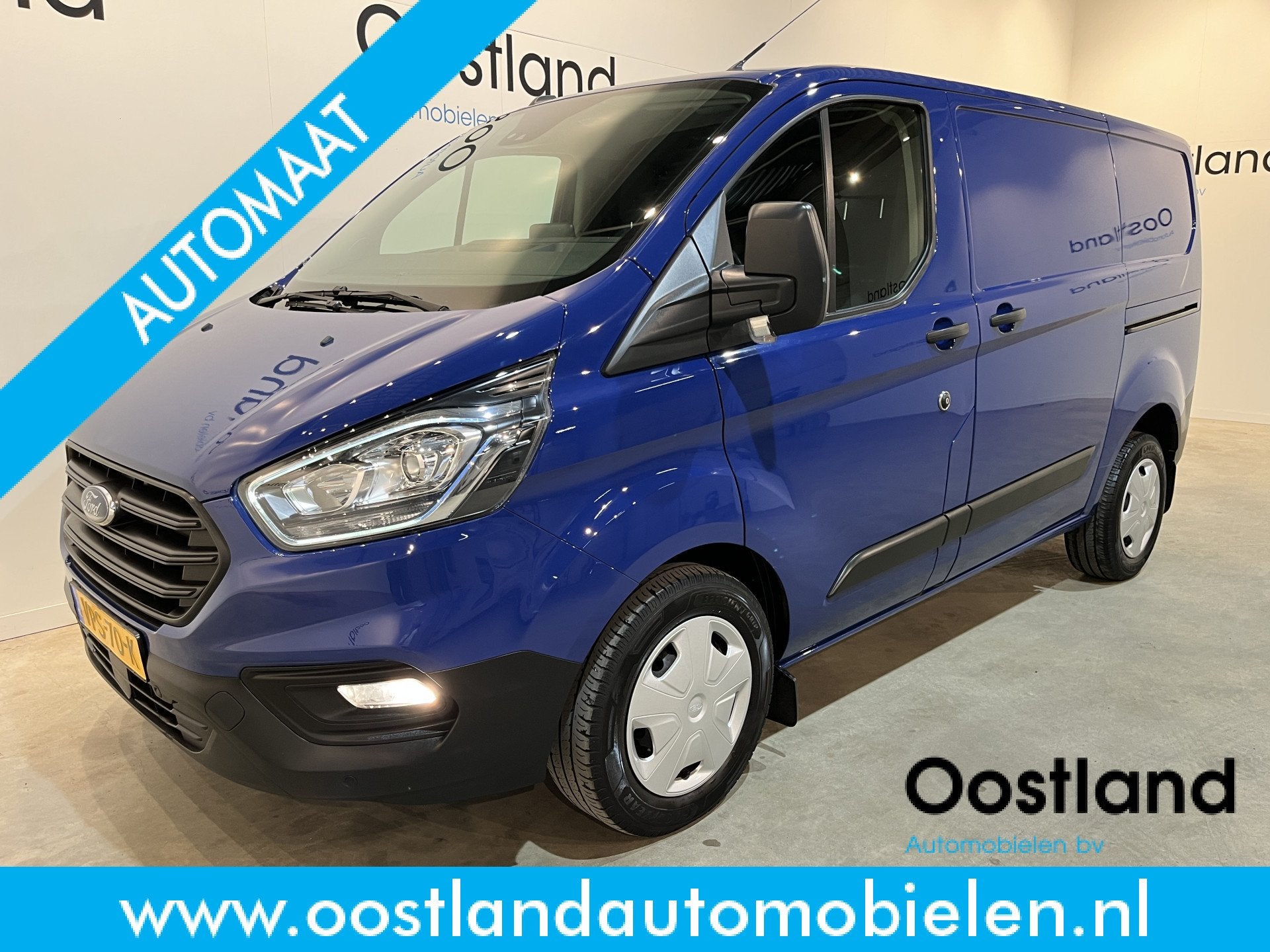 Ford Transit Custom 280 2.0 TDCI L1H1 Trend 130 PK Automaat, Auto's, Stof, 4 cilinders, Met garantie (alle), Blauw