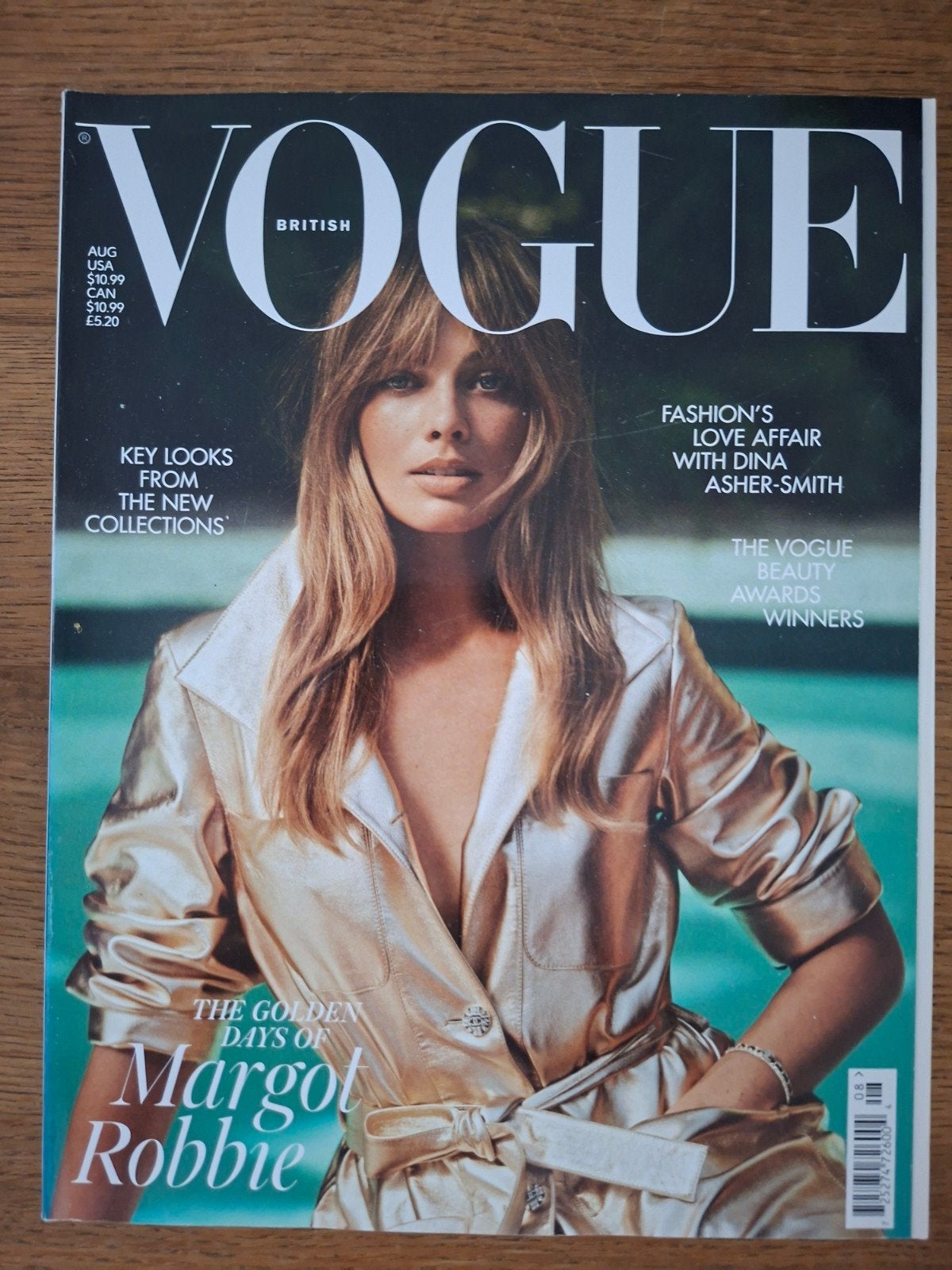 vogue british 2021 margot robbie fashion magazine, Boeken, Tijdschriften en Kranten, Verzenden, Zo goed als nieuw, Glossy
