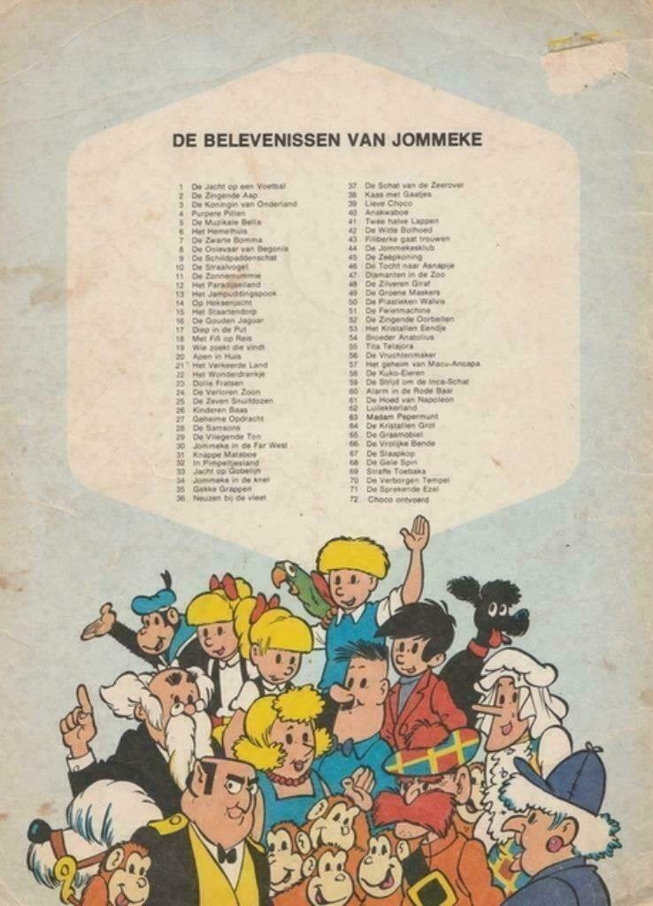 Foto 6 van De belevenissen van Jommeke: 71; 73""