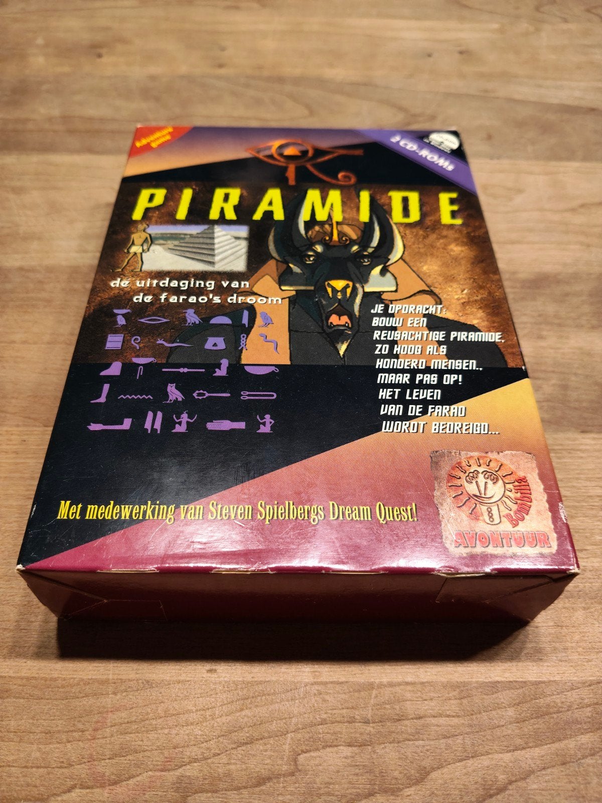 PIRAMIDE: De uitdaging van de farao's droom (PC CD-ROM), Avontuur en Actie, 1 speler, Ophalen of Verzenden, Zo goed als nieuw