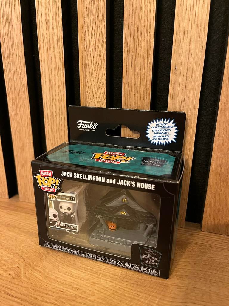 Funko Bitty Pop! Jack Skellington & Jack's House, Ophalen of Verzenden, Nieuw