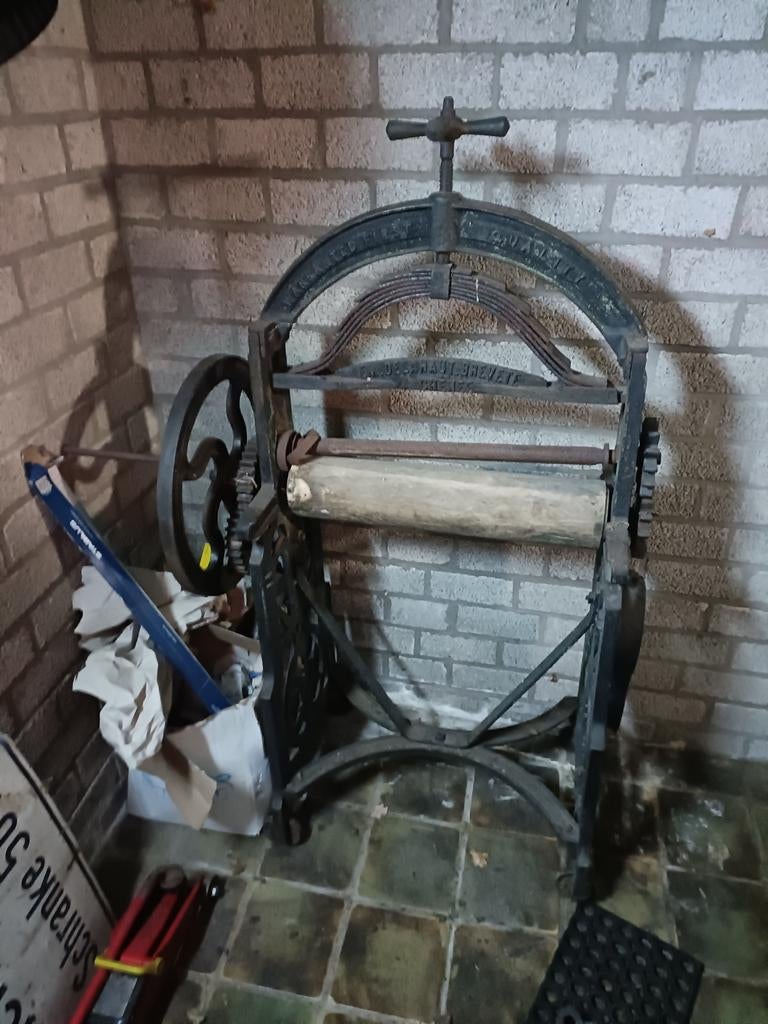 Antieke mangel, Antiek en Kunst, Ophalen