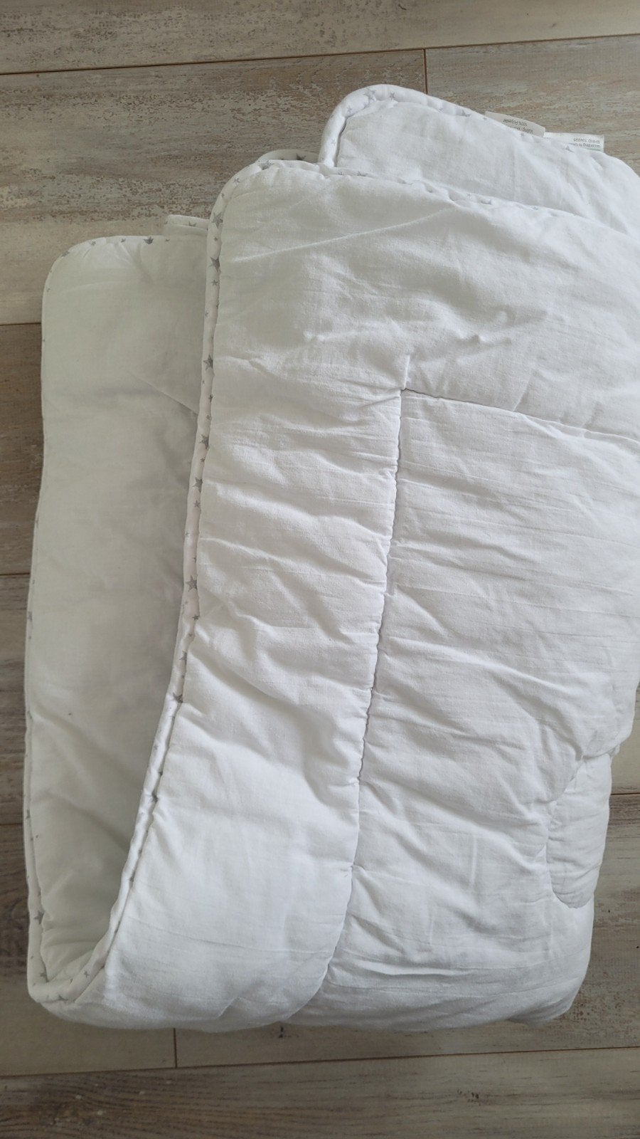 Peuterbed winter dekbed 120x150, Ophalen of Verzenden, Zo goed als nieuw, Deken