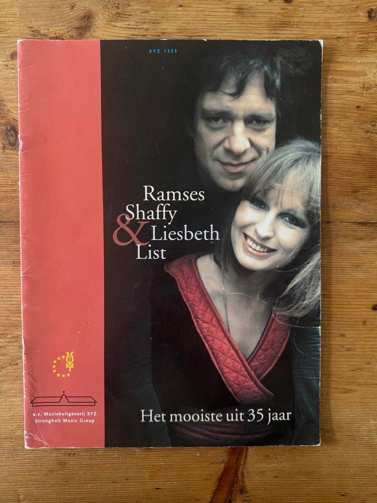 Bladmuziek Ramses Shaffy & Liesbeth List, Gebruikt, Zang, Ophalen of Verzenden, Artiest of Componist