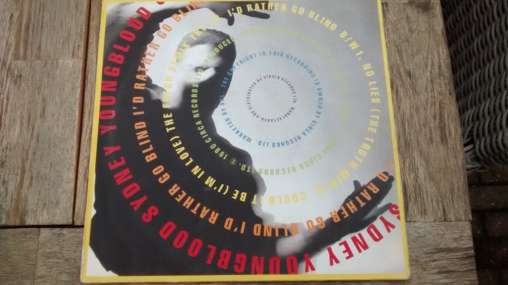 Maxi single - Sydney Youngblood - I'd rather go blind, Cd's en Dvd's, Vinyl Singles, Ophalen of Verzenden, Zo goed als nieuw, R&B en Soul