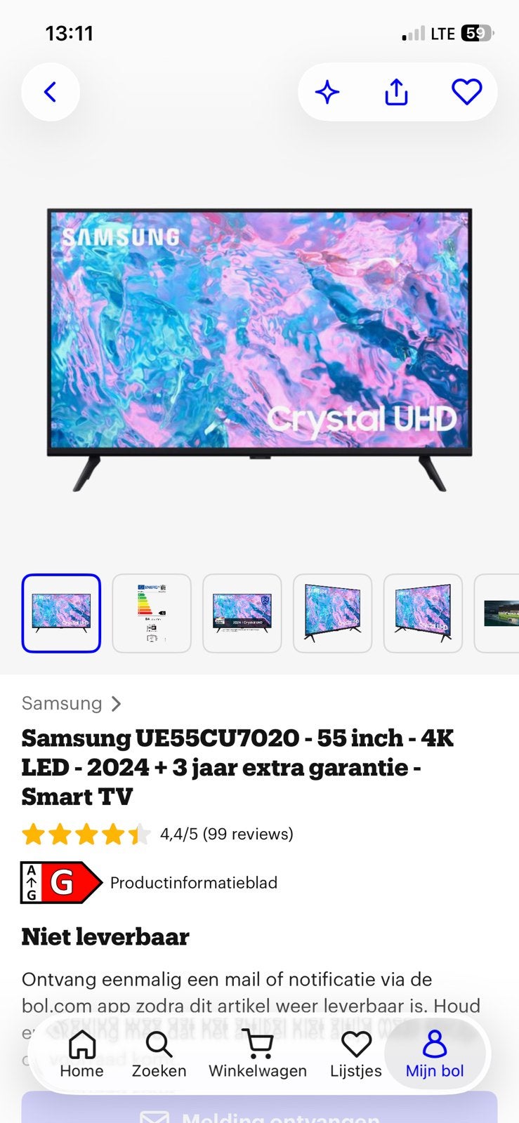 Samsung tv 55 inch