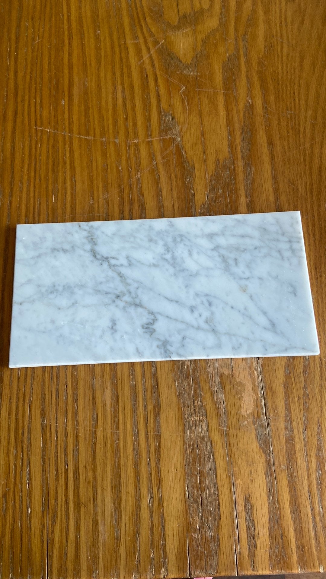 Te koop gevraagd marmeren tegels 30x15 cm, Ophalen, 30 cm of meer, 50 tot 150 cm, Zo goed als nieuw