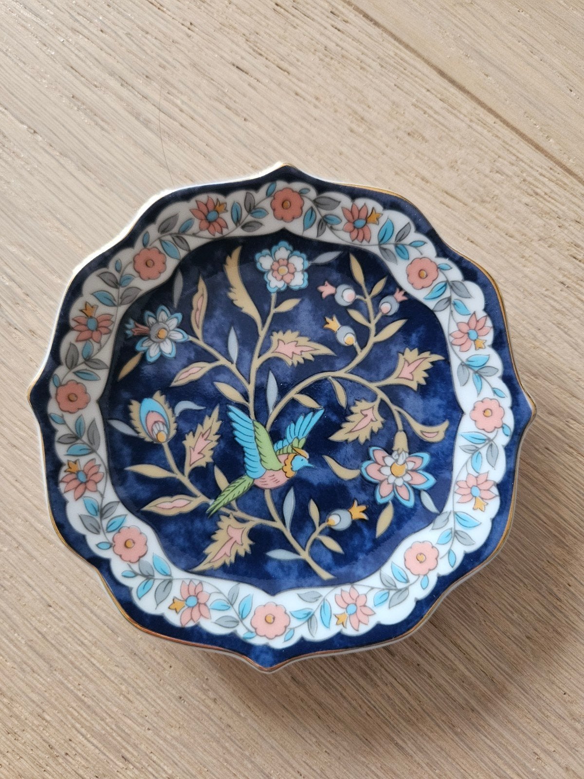 Takahashi porseleinen sier-schoteltje, Ophalen of Verzenden
