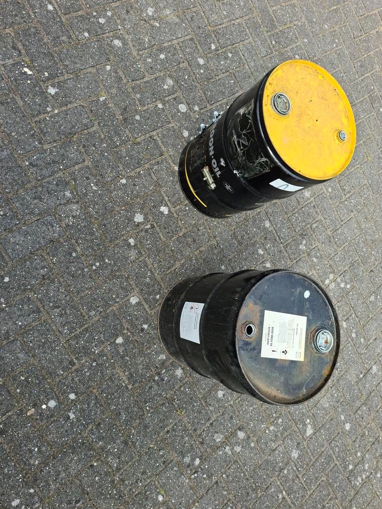 2 x 60 liter vat, Ophalen