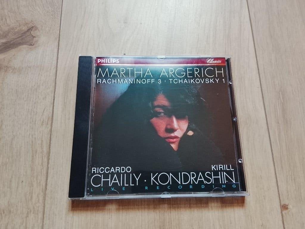 Martha Argerich Rachmaninov Tchaikovsky Chailly Kondrashin, Modernisme tot heden, Ophalen of Verzenden, Zo goed als nieuw, Orkest of Ballet
