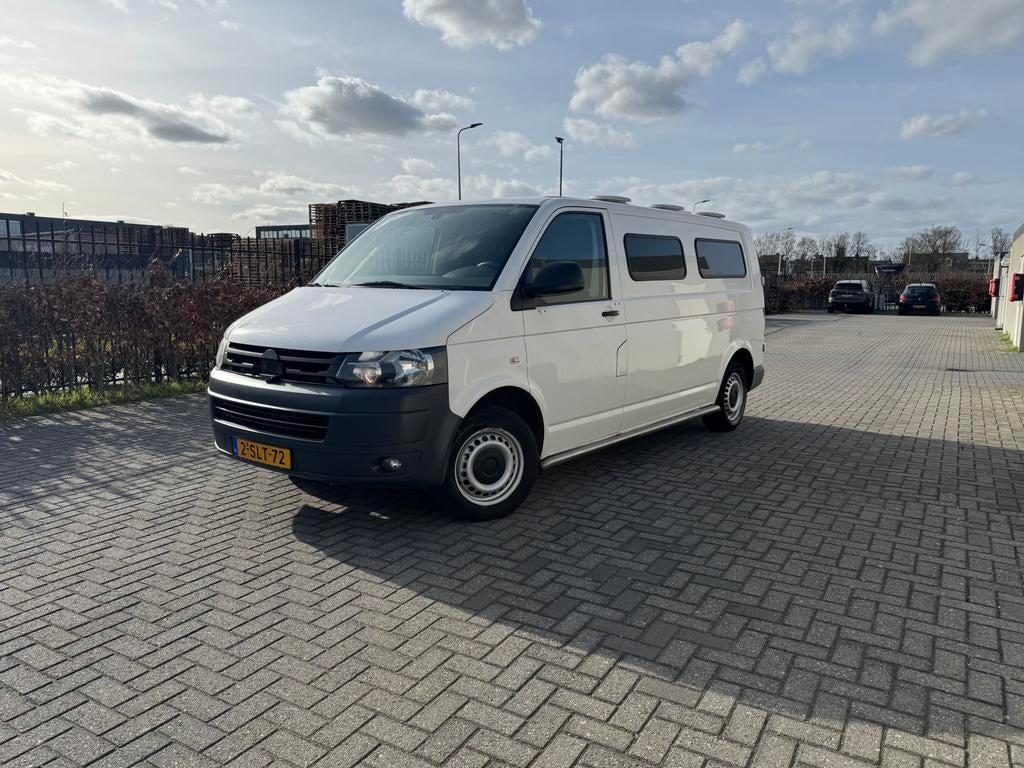 Volkswagen Transporter 2013/ L2H1 / APK / AUT / DEALER, Euro 5, Stof, Zwart, Overige carrosserieën