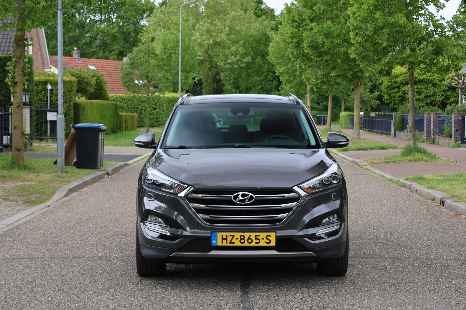 Hyundai Tucson 1.6 T-GDi Premium 4WD | AUTOMAAT | PANO | NAV, Auto's, Dealer onderhouden, Gebruikt, 4 cilinders, Bruin