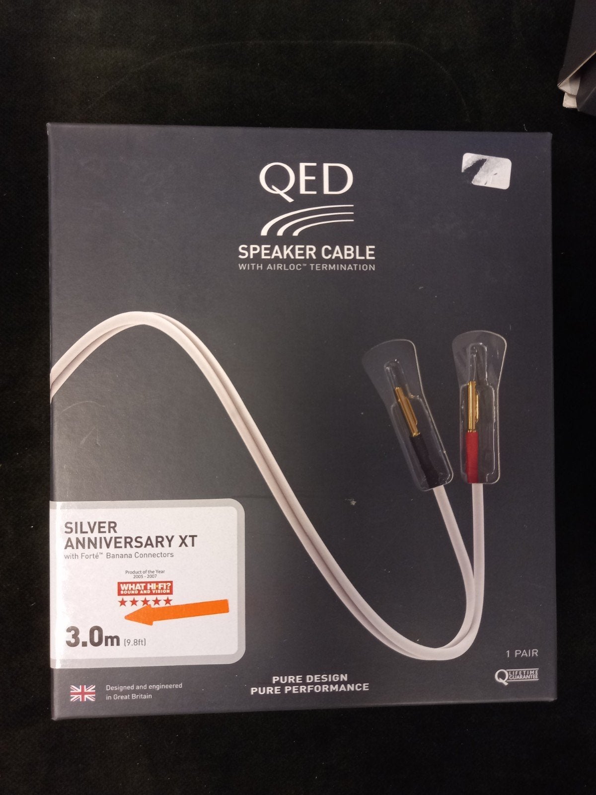 QED Silver Anniversary XT Luidsprekerkabel 3.0m, Verzenden, Nieuw, 2 tot 5 meter, Luidsprekerkabel