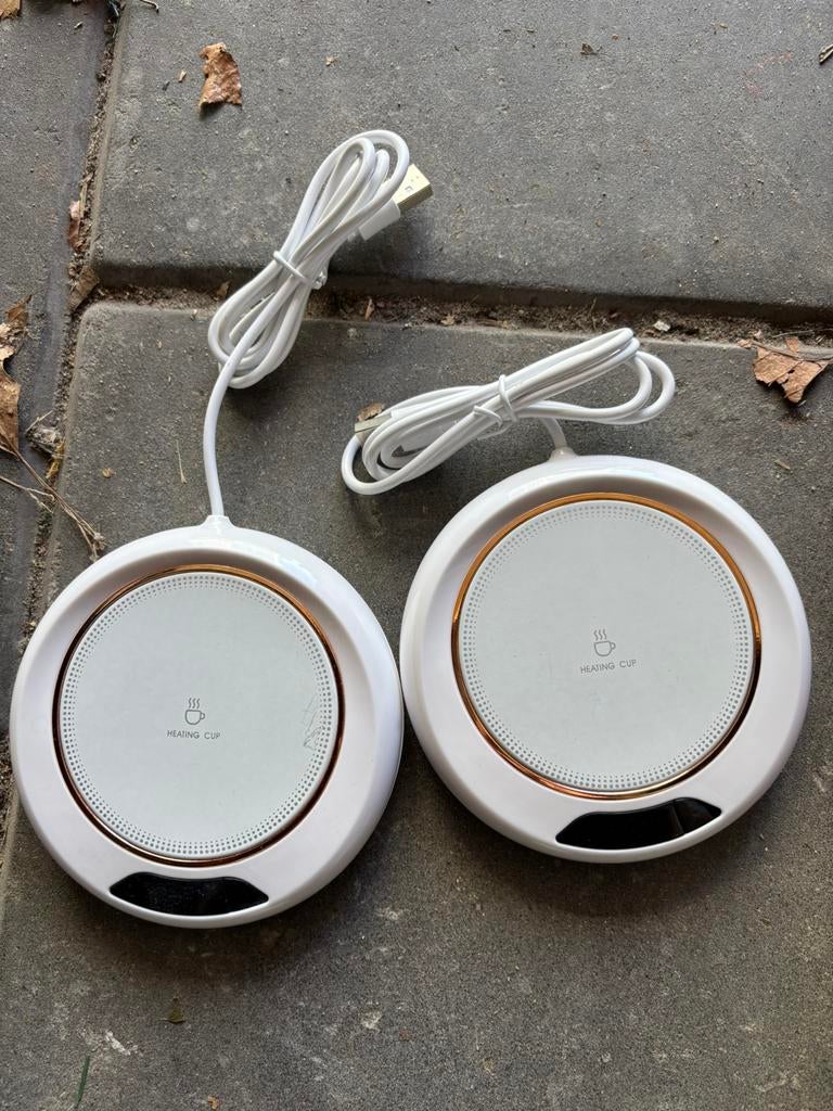 2 warmhoudplaatjes usb, Ophalen of Verzenden, Zo goed als nieuw