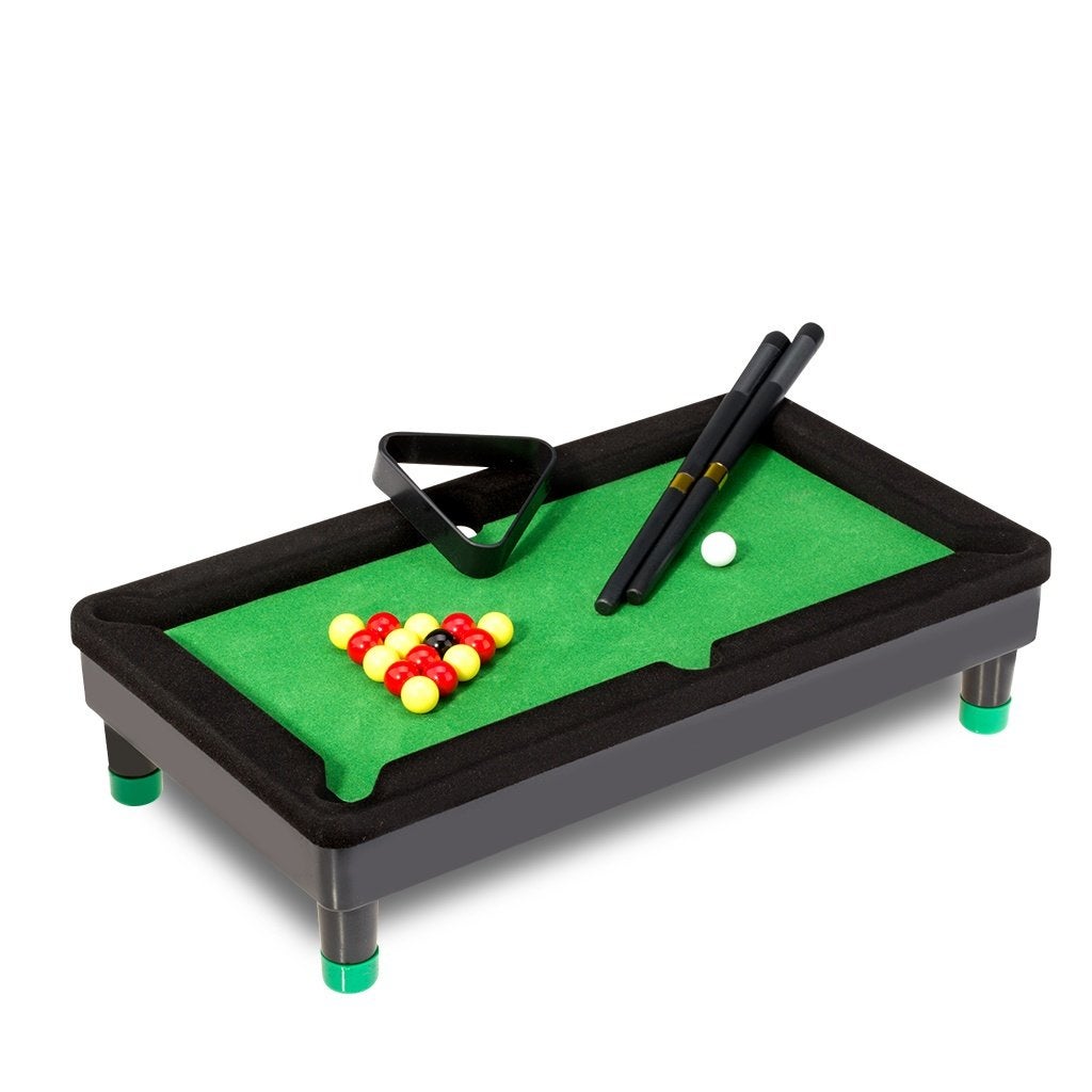 miniatuur pooltafel (tafelmodel), Sport en Fitness, Ophalen of Verzenden, Nieuw, Pooltafel