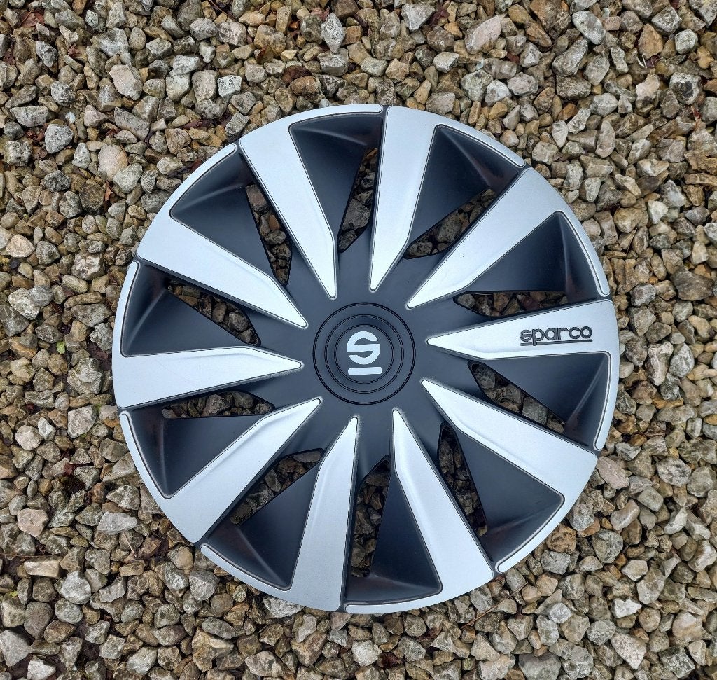 Sparco model LAZIO 16 inch siervelg wieldop nieuwstaat, Auto diversen, Wieldoppen, Ophalen