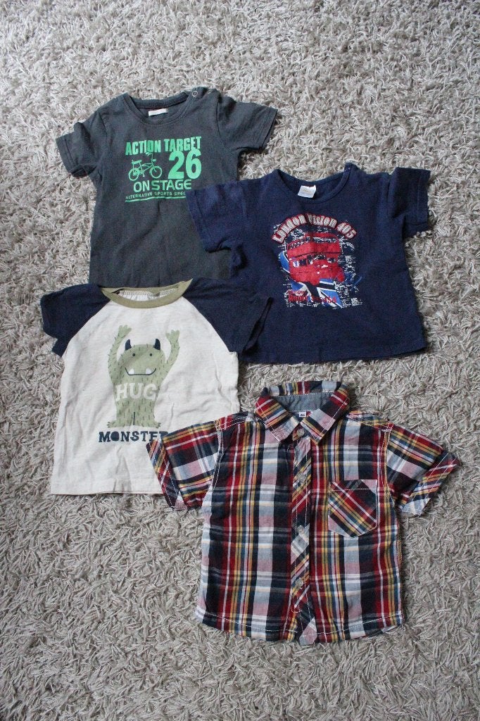 Kinderkleding shirts 4st maat 86, Ophalen of Verzenden, Gebruikt, Overige maten