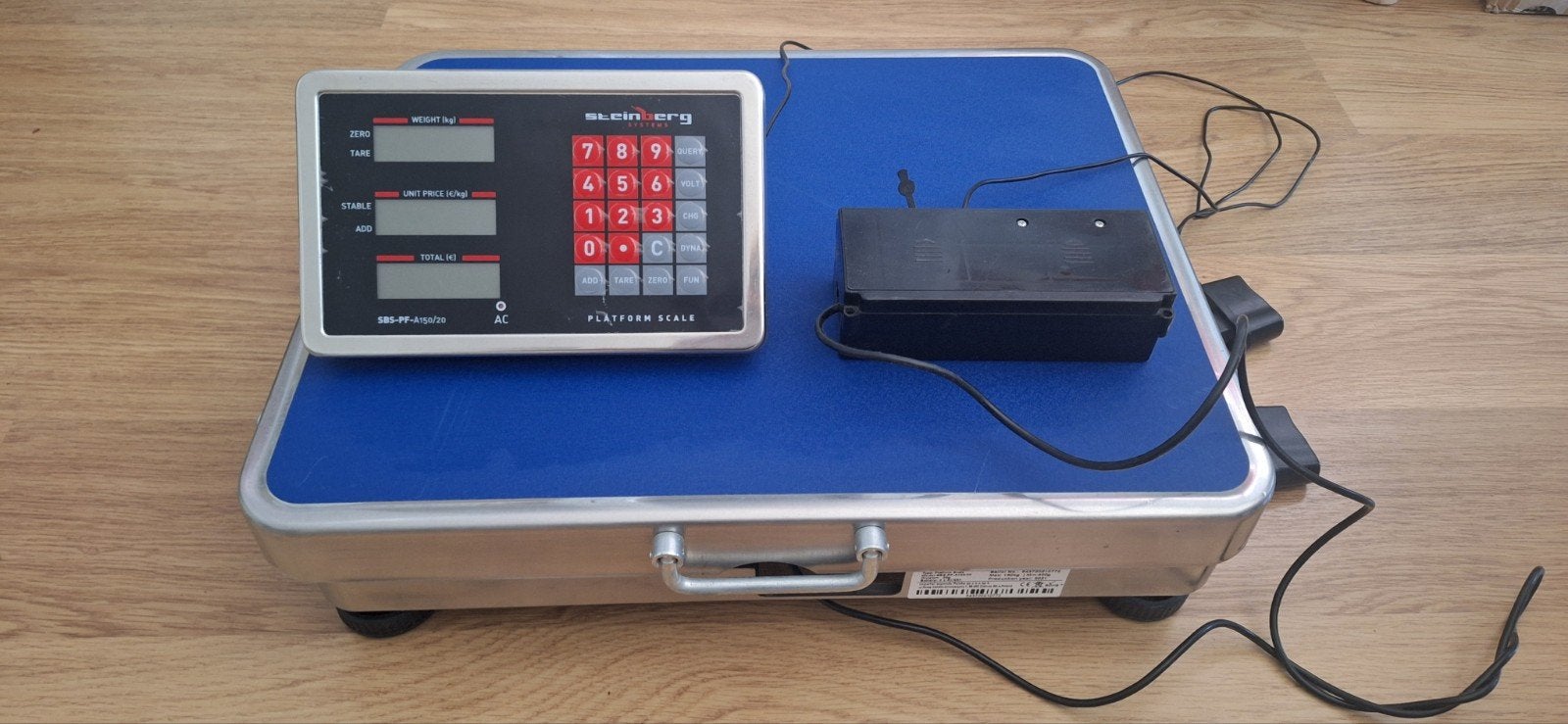 Platform weegschaal 150 kg, Witgoed en Apparatuur, Weegschalen, Ophalen, 500 gram of grover, Overige typen, 100 kg of meer
