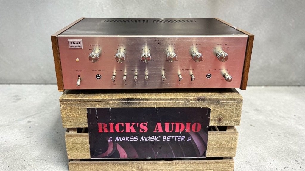 AKAI AA-5500 – VOLLEDIG GEREVISEERD – 2 x 30W – 2 x Phono, Overige merken, MADE IN JAPAN, Refurbished, Ophalen of Verzenden