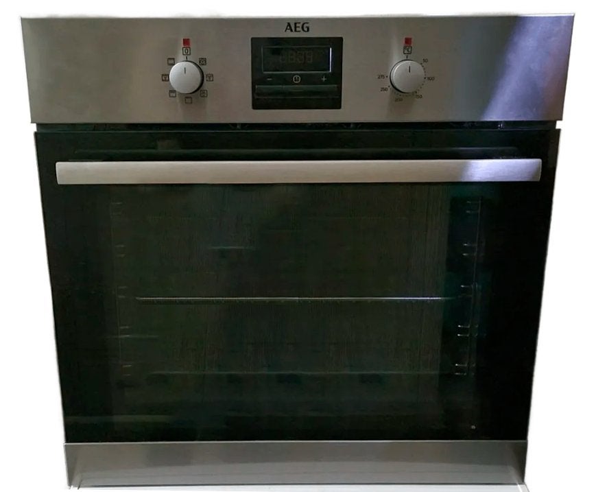 AEG Inbouwoven SurroundCook Hetelucht (72L) RVS BES33101ZM, Niet bekend, Hete lucht, AEG, Refurbished