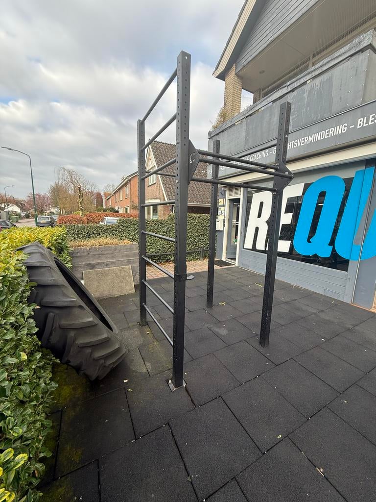 Buitengym/Powerrek/Squatrek/Pull up/Klimrek, Ophalen, Zo goed als nieuw, Benen, Overige typen